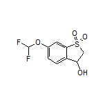 6-(Difluoromethoxy)-3-hydroxy-2,3-dihydrobenzo[b]thiophene 1,1-Dioxide