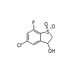 5-Chloro-7-fluoro-3-hydroxy-2,3-dihydrobenzo[b]thiophene 1,1-Dioxide