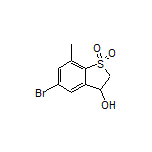 5-Bromo-3-hydroxy-7-methyl-2,3-dihydrobenzo[b]thiophene 1,1-Dioxide