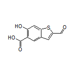 2-Formyl-6-hydroxybenzo[b]thiophene-5-carboxylic Acid