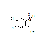 5,6-Dichloro-3-hydroxy-2,3-dihydrobenzo[b]thiophene 1,1-Dioxide