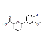 6-(4-Fluoro-3-methoxyphenyl)pyridine-2-carboxylic Acid