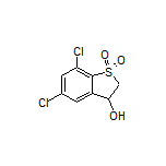 5,7-Dichloro-3-hydroxy-2,3-dihydrobenzo[b]thiophene 1,1-Dioxide