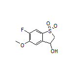 6-Fluoro-3-hydroxy-5-methoxy-2,3-dihydrobenzo[b]thiophene 1,1-Dioxide