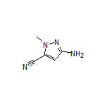 3-Amino-1-methyl-1H-pyrazole-5-carbonitrile