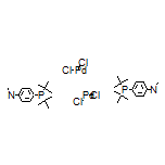 Tetrachlorobis[[4-(N,N-dimethylamino)phenyl]-di-t-butylphosphino]dipalladium(II)