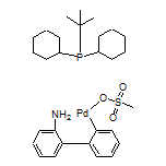 tert-Butyldicyclohexylphosphine(2’-amino-2-biphenylyl)[(methylsulfonyl)oxy]palladium