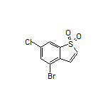 4-Bromo-6-chlorobenzo[b]thiophene 1,1-Dioxide