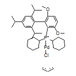 Chloro[dicyclohexyl[3,6-dimethoxy-2′,4′,6′-tris(1-methylethyl)[1,1′-biphenyl]-2-yl]phosphine-κP](η3-2-propen-1-yl)palladium