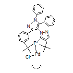 Chloro[(5-di-t-butylphosphino-1’,3’,5’-triphenyl-)(1,4’-bi-1’H-pyrazole)](η3-2-propen-1-yl)palladium(II)