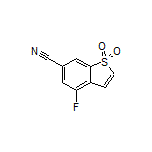 4-Fluorobenzo[b]thiophene-6-carbonitrile 1,1-Dioxide