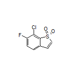 7-Chloro-6-fluorobenzo[b]thiophene 1,1-Dioxide