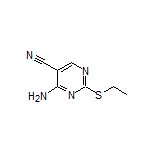 4-Amino-2-(ethylthio)pyrimidine-5-carbonitrile