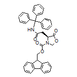 (S)-3-Fmoc-5-oxo-4-[2-oxo-2-(tritylamino)ethyl]oxazolidine