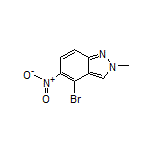 4-Bromo-2-methyl-5-nitro-2H-indazole