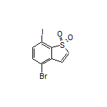 4-Bromo-7-iodobenzo[b]thiophene 1,1-Dioxide