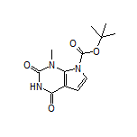 7-Boc-1-methyl-1H-pyrrolo[2,3-d]pyrimidine-2,4(3H,7H)-dione