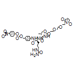 2-[2-[2-(2,5-Dioxo-2,5-dihydro-1H-pyrrol-1-yl)ethoxy]ethoxy]ethyl [(S)-3-Methyl-1-[[(S)-1-[[4-[[[(4-nitrophenoxy)carbonyl]oxy]methyl]phenyl]amino]-1-oxo-5-ureido-2-pentyl]amino]-1-oxo-2-butyl]carbamate