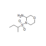 4-(sec-Butylsulfonyl)morpholin-3-amine