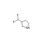 3-(Difluoromethyl)pyrrolidine