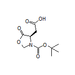 (R)-2-(3-Boc-5-oxo-4-oxazolidinyl)acetic Acid