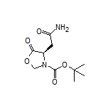 (R)-3-Boc-4-(2-amino-2-oxoethyl)-5-oxooxazolidine