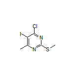 4-Chloro-5-iodo-6-methyl-2-(methylthio)pyrimidine