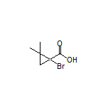 1-Bromo-2,2-dimethylcyclopropanecarboxylic Acid