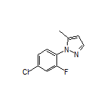 1-(4-Chloro-2-fluorophenyl)-5-methyl-1H-pyrazole