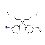 7-Bromo-9,9-dihexyl-9H-fluorene-2-carbaldehyde