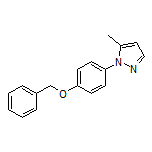 1-[4-(Benzyloxy)phenyl]-5-methyl-1H-pyrazole