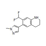 7-(Difluoromethyl)-6-(1-methyl-4-pyrazolyl)-1,2,3,4-tetrahydroquinoline