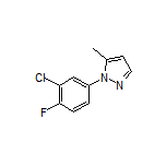 1-(3-Chloro-4-fluorophenyl)-5-methyl-1H-pyrazole