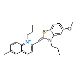 2-[[5-Methoxy-3-propylbenzo[d]thiazol-2(3H)-ylidene]methyl]-6-methyl-1-propylquinolin-1-ium