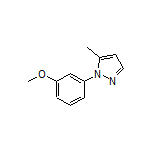 1-(3-Methoxyphenyl)-5-methyl-1H-pyrazole