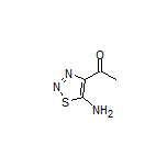 1-(5-Amino-1,2,3-thiadiazol-4-yl)ethanone