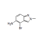 4-Bromo-2-methyl-2H-indazol-5-amine