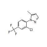 1-[2-Chloro-4-(trifluoromethyl)phenyl]-5-methyl-1H-pyrazole