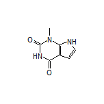 1-Methyl-1H-pyrrolo[2,3-d]pyrimidine-2,4(3H,7H)-dione