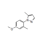 1-(4-Methoxy-2-methylphenyl)-5-methyl-1H-pyrazole