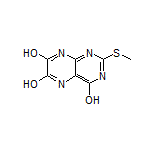 2-(Methylthio)pteridine-4,6,7-triol