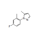 1-(4-Fluoro-2-methylphenyl)-5-methyl-1H-pyrazole