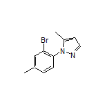 1-(2-Bromo-4-methylphenyl)-5-methyl-1H-pyrazole