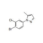 1-(4-Bromo-3-chlorophenyl)-5-methyl-1H-pyrazole