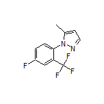 1-[4-Fluoro-2-(trifluoromethyl)phenyl]-5-methyl-1H-pyrazole