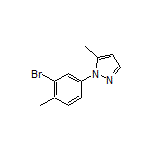 1-(3-Bromo-4-methylphenyl)-5-methyl-1H-pyrazole