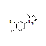 1-(3-Bromo-4-fluorophenyl)-5-methyl-1H-pyrazole