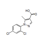 1-(2,4-Dichlorophenyl)-5-methyl-1H-pyrazole-4-carboxylic Acid