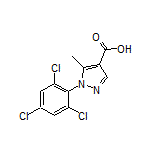 5-Methyl-1-(2,4,6-trichlorophenyl)-1H-pyrazole-4-carboxylic Acid