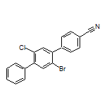 2’-Bromo-5’-chloro-[1,1’:4’,1’’-terphenyl]-4-carbonitrile